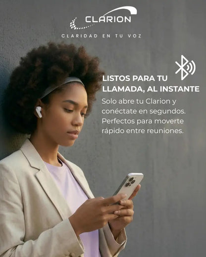 Audífonos ESPECIALIZADOS en Conferencias CLARION - Audio Descuentos