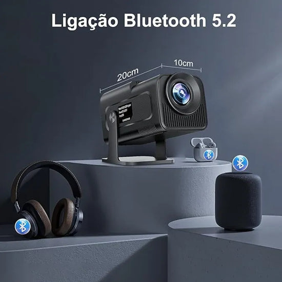 Proyector Mini Magcubic HY320 Ultra HD 4K WiFi Android - Audio Descuentos