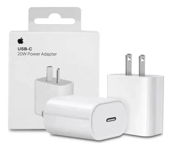CUBO ADAPTADOR USB-C CARGADOR 20W FULL ORIGINAL 1.1