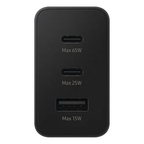 Cargador Turbo Samsung 65W Trio - Audio Descuentos