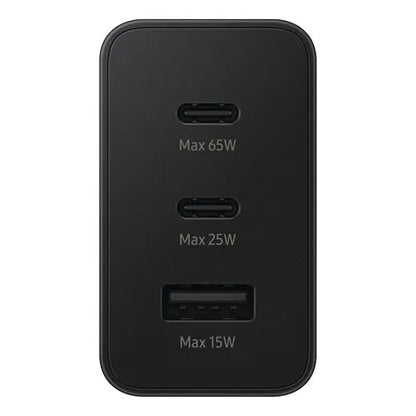 Cargador Turbo Samsung 65W Trio - Audio Descuentos