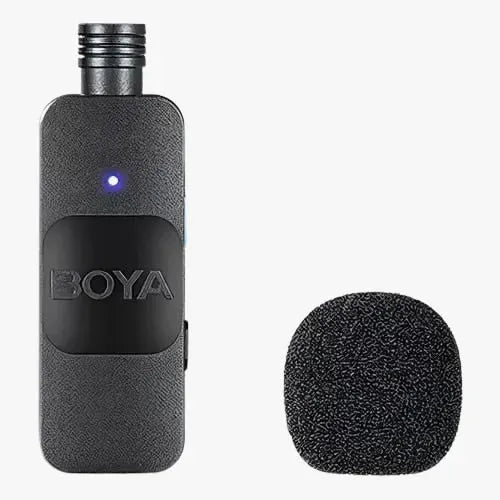 Micrófonos BOYA BY-V20 Dual - Audio Descuentos