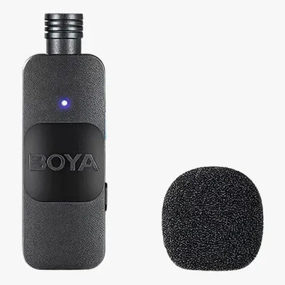 Micrófonos BOYA BY-V20 Dual - Audio Descuentos