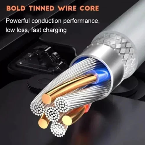Cable Carga 5 Amp USB C X C Ultra Rápida 100w / 1mts - Audio Descuentos