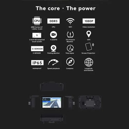 Pantalla Moto Navegador  Play Camaras Tpms - Audio Descuentos