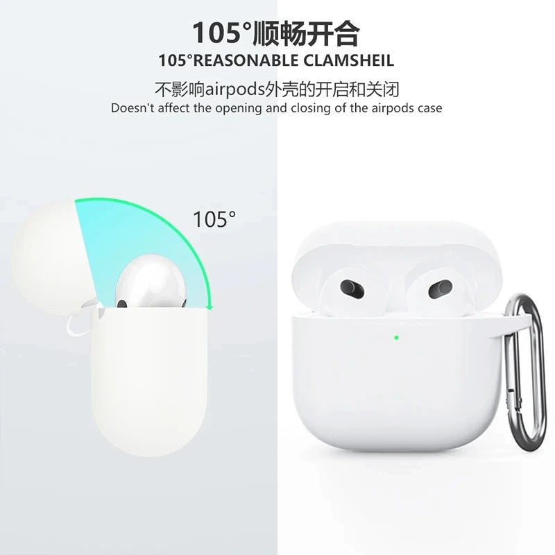 Estuche en silicona AirPods 4 Gen - Audio Descuentos